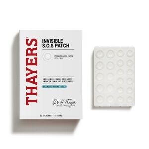 🔮3/$15 Thayers Invisible S.O.S. Patch Hydrocolloid Acne Patches, 22 CT